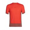 T-shirt Icebreaker Zoneknit Ss Tee (Lava/grape/cb) man