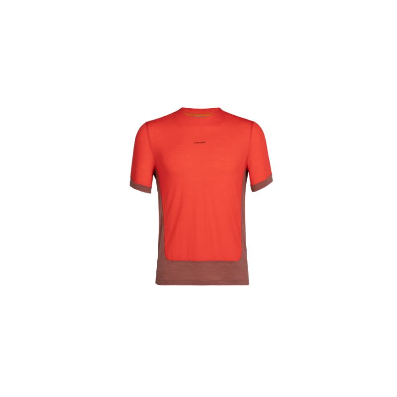 T-shirt ICEBREAKER Zoneknit (Lava/grape/cb) homme