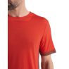 M Zoneknit Ss Tee Lava/grape/cb Icebreaker