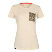 Puez Hemp Pocket W T-shirt Salewa oatmeal/7950