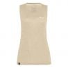 Camiseta de tirantes Salewa Puez Graphic Dry (avena) mujer