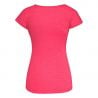 Puez Melange Dry W S/s Tee Salewa rose red melange