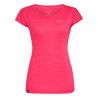 T-shirt Salewa Puez Melange Dry (pink rød) kvinde