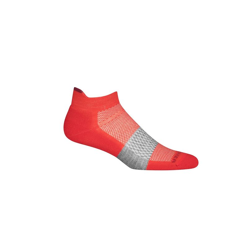 Icebreaker Multisport Light Micro (Lava/grape/blizzard Hthr) Herren Socken
