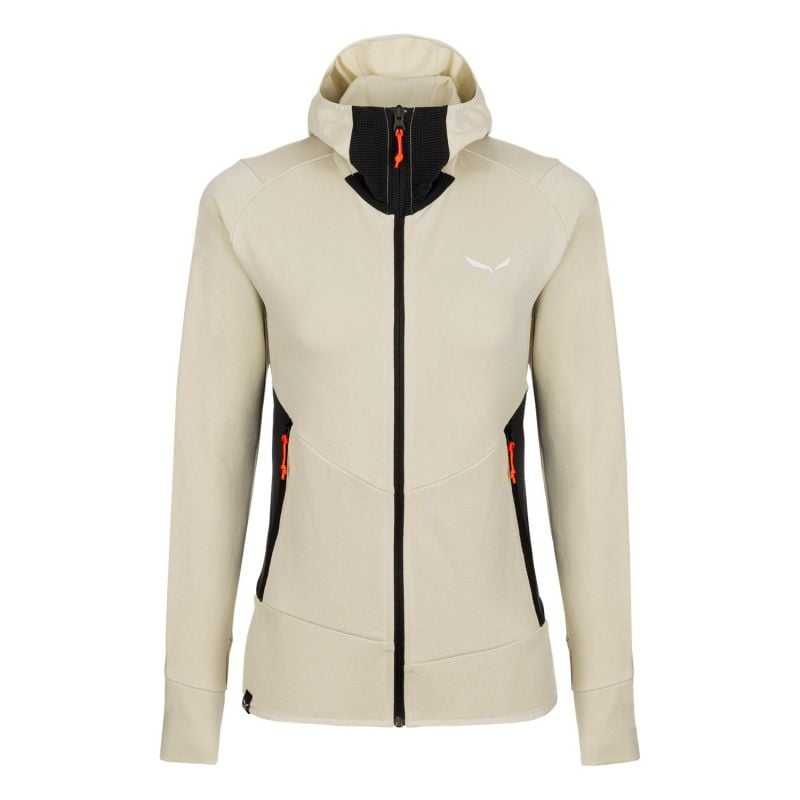 Hooded jacket Salewa Lavaredo Hemp hooded (oatmeal) dames