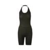 BLACK W CHRONO SPORT HALTER BIB SHORT (BLACK)