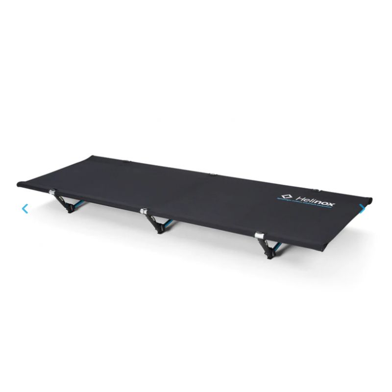Lit de Camp Cot One Convertible Long Helinox (Black)