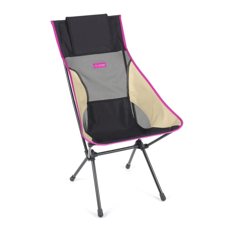 Chaise de camping HELINOX Sunset (Black/Khaki/Purple Color Block)