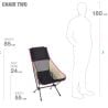 Chair Two Helinox Black/Khaki/Purple Color Block