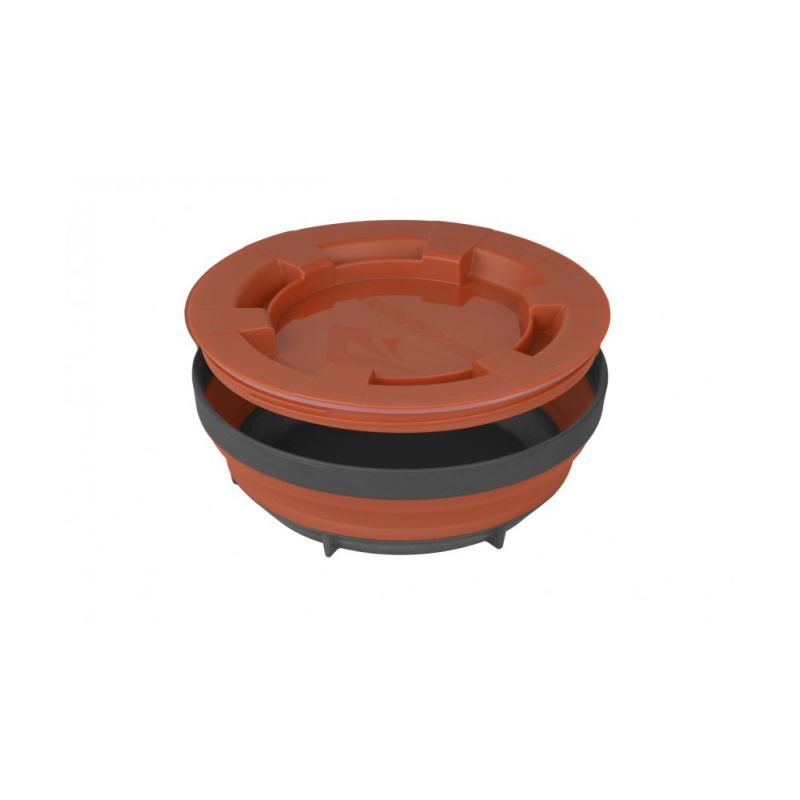 Hopfällbar matbehållare Sea to Summit X-Seal and Go X-Large 850 ml (rost)