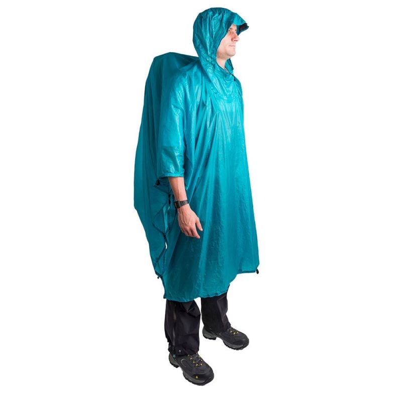 Poncho Sea to Summit Ultra-leger 15 D (Blå)