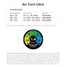 Air Core Ultra 25x72 WIDE REGULAR Gold Big Agnes