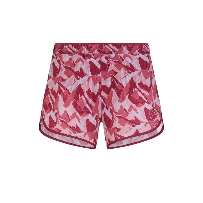 Trailløbeshorts La sportiva Timing (Red Plum/Blush) kvinder