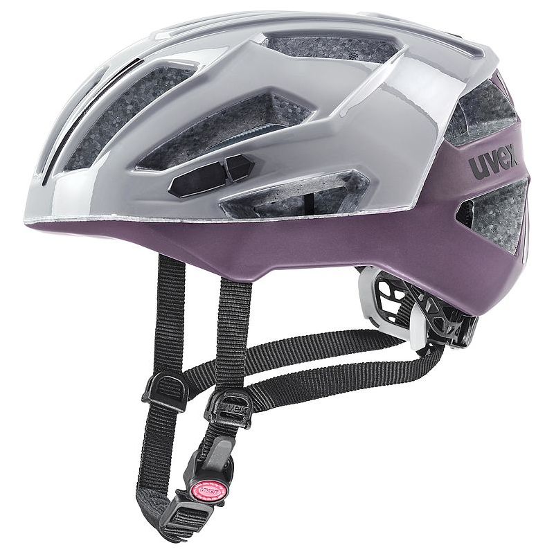 Helm gravel Uvex Gravel-x (Rhino-plum)