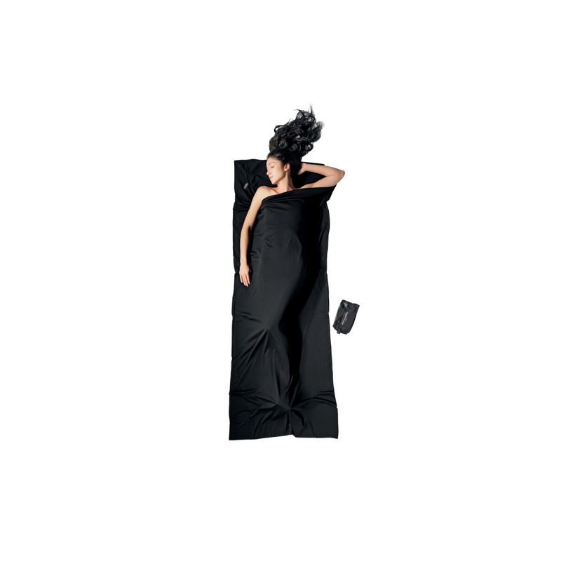 Sackleinen COCOON Merinowolle (black) rechteckig