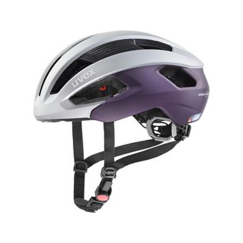 Casco Uvex Rise Cc Womens Edition (Plata-ciruela)