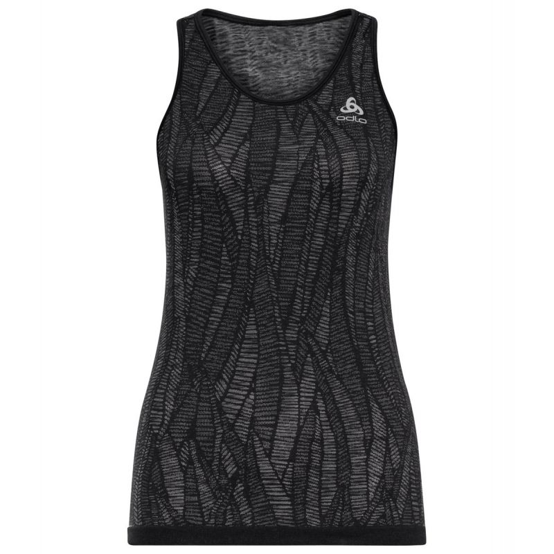 Débardeur ODLO Crew Neck Singlet Blackcomb Light (black - space dye) femme