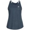 Débardeur Odlo RUN easy linencool (blue wing teal Melange) femme