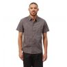 M Bike Around Shortsleeve Shirt Tentree Granite Grey