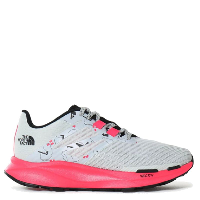 Scarpe da trail The North Face Vectiv Eminus (TNF WHITE TRAIL MARKER PRINT/BRILLIANT CORAL) Donna