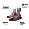 Trek WOOL - MONNET MID EXTRA LIGHT (Rouge)
