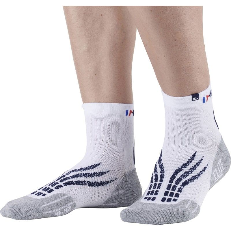 Trail/juoksusukat Monnet Run Elite (VALKOINEN)