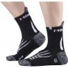 Socquette Trail Run Ice Monnet NOIR BLANC