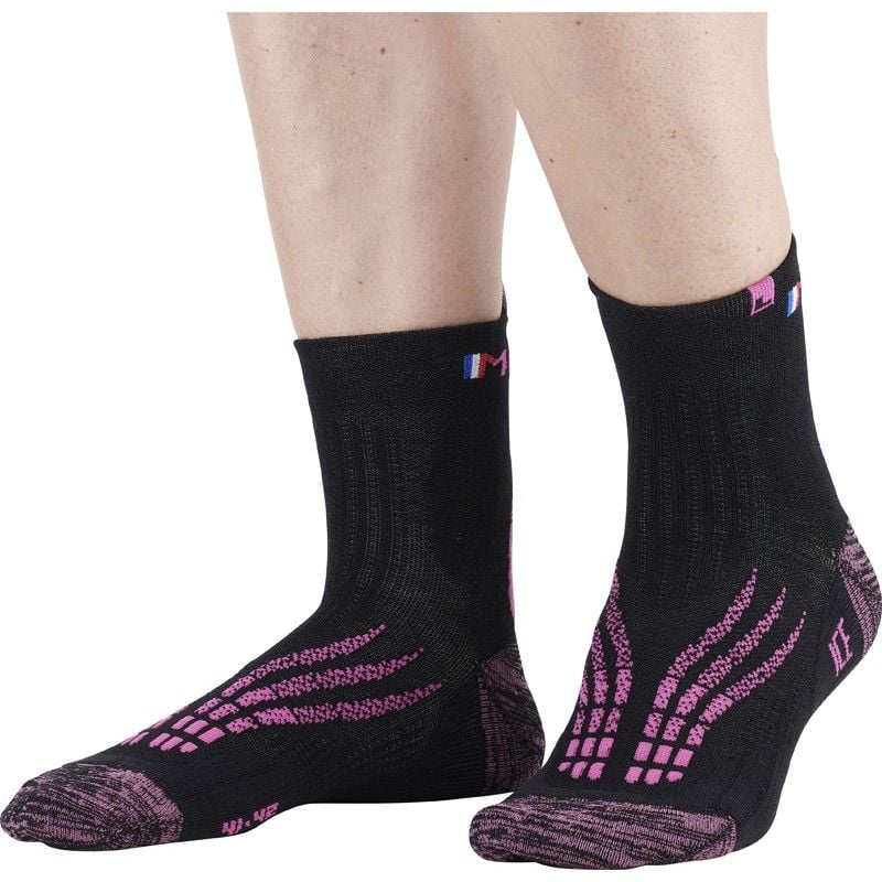 Trail/Running Socks Monnet Run Ice (BLACK PINK)