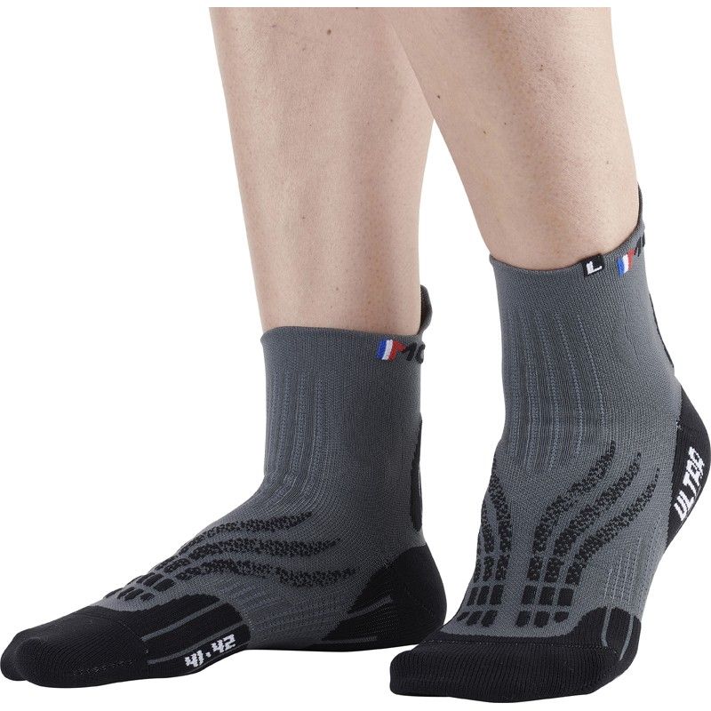 Trail/Löpning-strumpor Monnet Run Ultra (BLACK GREY)