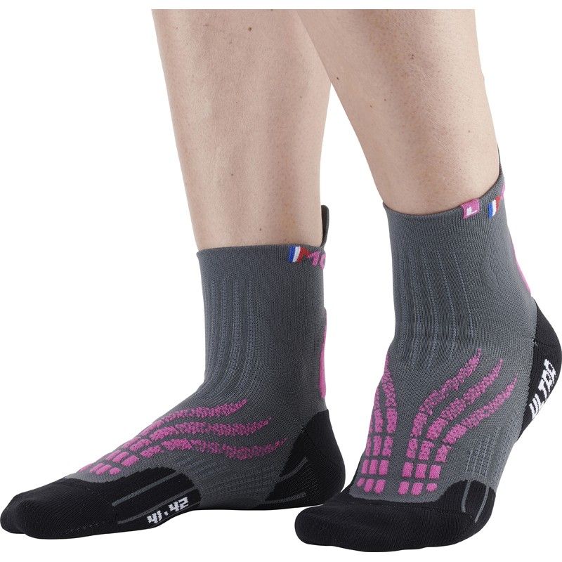 Trail/løbestrømper Monnet Run Ultra (GREY PINK)