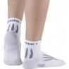 Socquette Run X-light Monnet BLANC GRIS