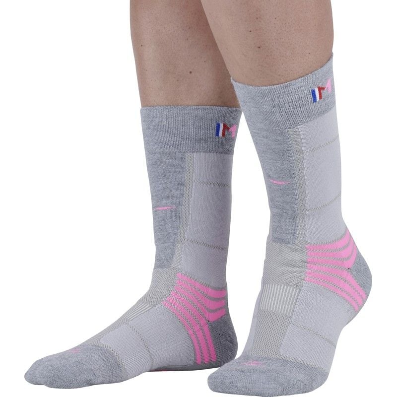 Chaussettes de randonnée Monnet Trek Air (Gris/rose)