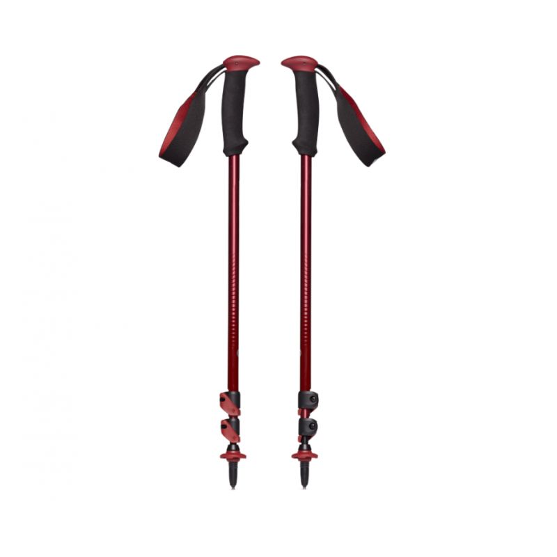 Bâtons trail BLACK DIAMOND Trail Back Trekking Poles (Dark Crimson)