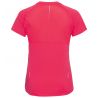 T-shirt Crew Neck S/s 1/2 Zip Axalp Trai Odlo paradise pink