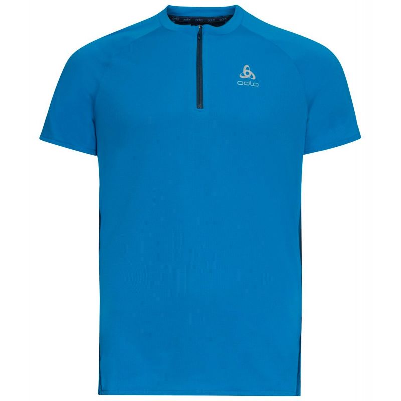T-shirt Odlo 1/2 zip X-Alp (Indigo Bunting/Blue) men's