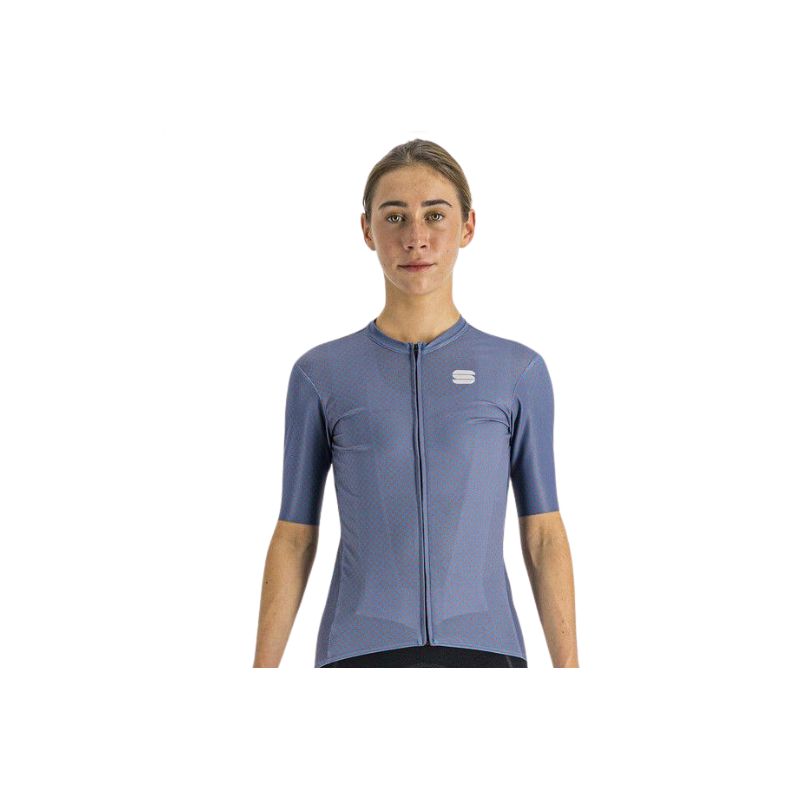 Fietstrui SPORTFUL Checkmate Jersey (BERRY BLUE MAUVE) dames