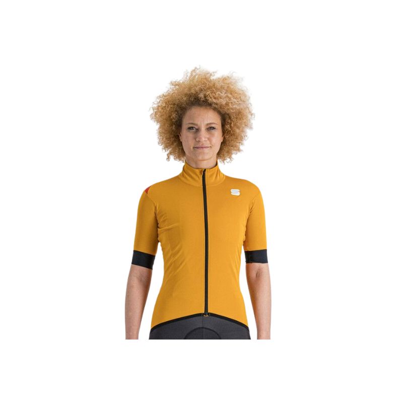Chaqueta de ciclismo de manga corta SPORTFUL Fiandre Light No Rain Jacket (LIQUORICE) mujer