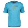 T-shirt SCOTT Defined Merino Short-sleeve (Nile Blue) homme