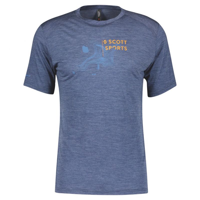 T-shirt Scott Defined Merino Short-sleeve (Midnight Blue) man