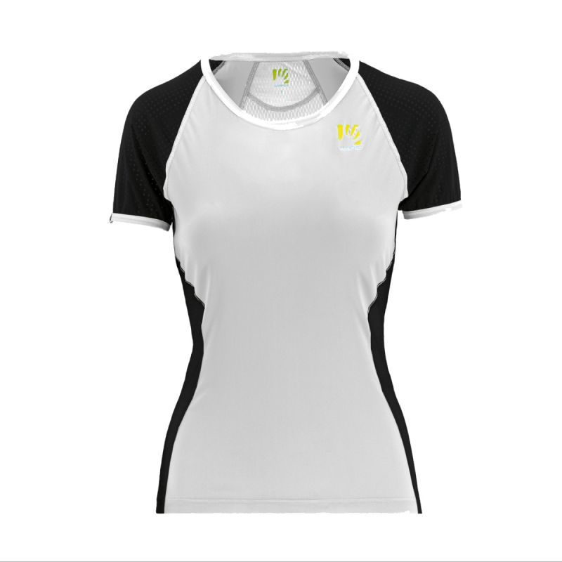 Camiseta de mujer Karpos Maillot Lavaredo (Blanco/negro)