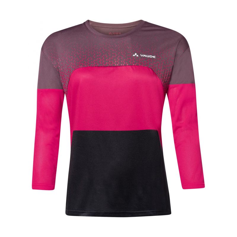 MTB Jersey Vaude Moab Ls T-shirt V (Black) woman