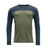 Norang Man Shirt Devold LICHEN MELANGE/NIGHT
