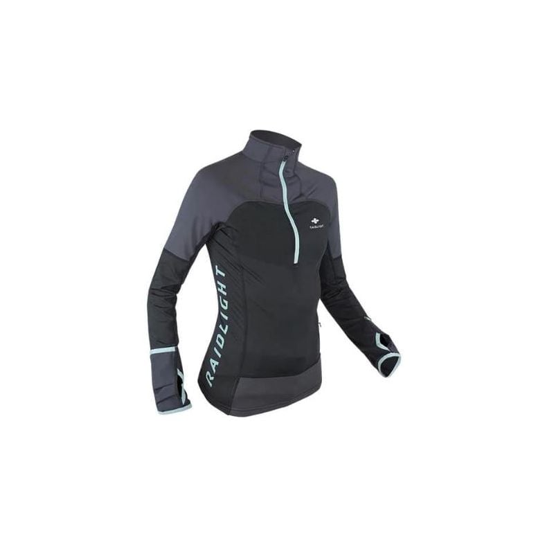 Lange ermer Raidlight Wintertrail LS (svart/grå) dame