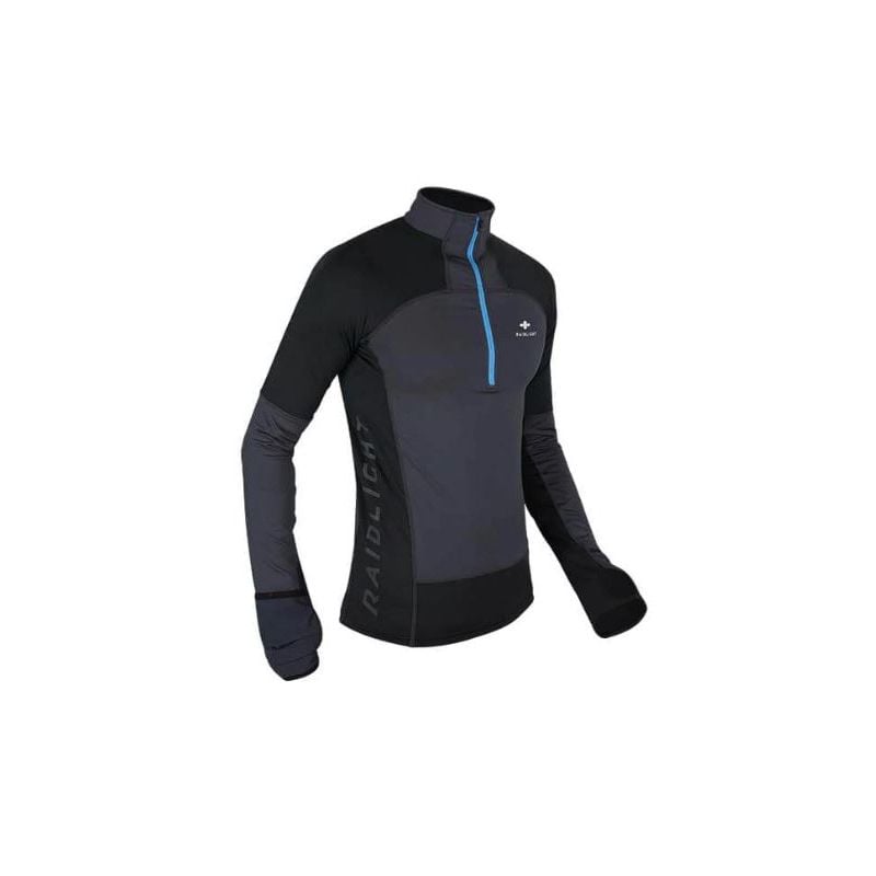 Manica lunga Raidlight Wintertrail Ls (NERO GRIGIO SCURO) uomo
