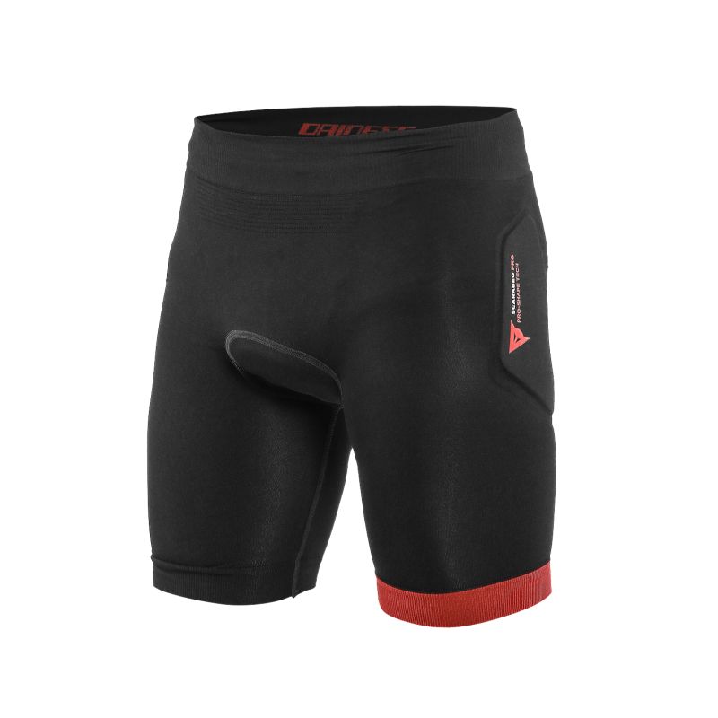 Beskyttelsesshorts Dainese Scarabeo Shorts (Black/red) junior