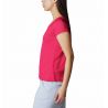 Peak To Point™ Ii Ss Tee Columbia Red Hibiscus Heather