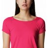 Peak To Point™ Ii Ss Tee Columbia Red Hibiscus Heather