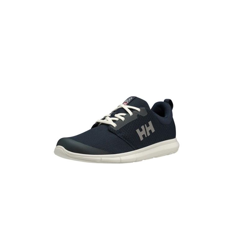Chaussure Helly Hansen Feathering Trainers (Navy / Off White) homme