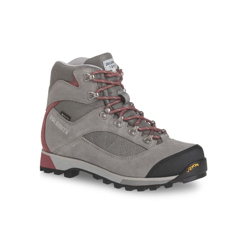 Dolomite Zernez Gtx (Warm Grey/dry Red) damesschoenen