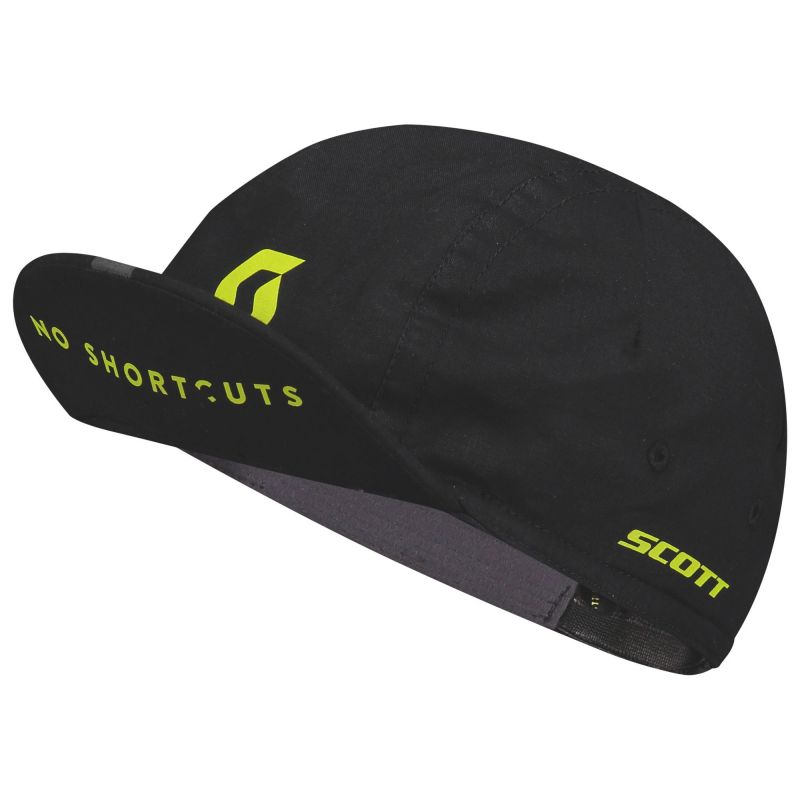 Casquette SCOTT No Shortcuts (Black/sulphur Yellow) femme